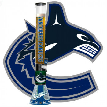 BEER DRINK TUBE - NHL - VANCOUVER CANUCKS 